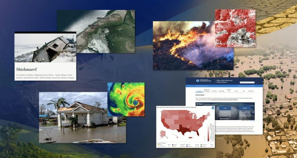 Geospatial US Govt Climate Action